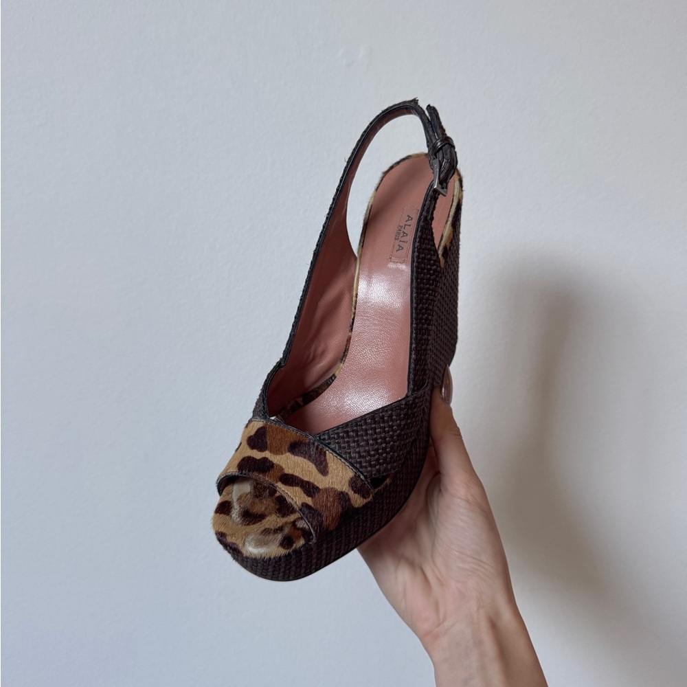 Vintage Alaia wedges